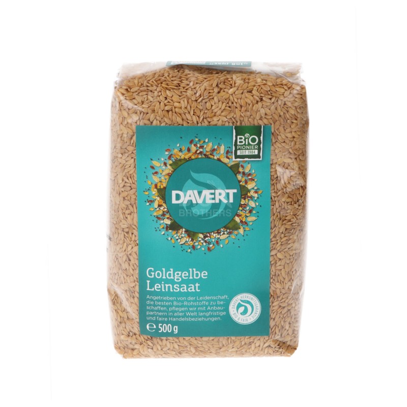 LINO DORATO SEMI BIO 500G DAVERT