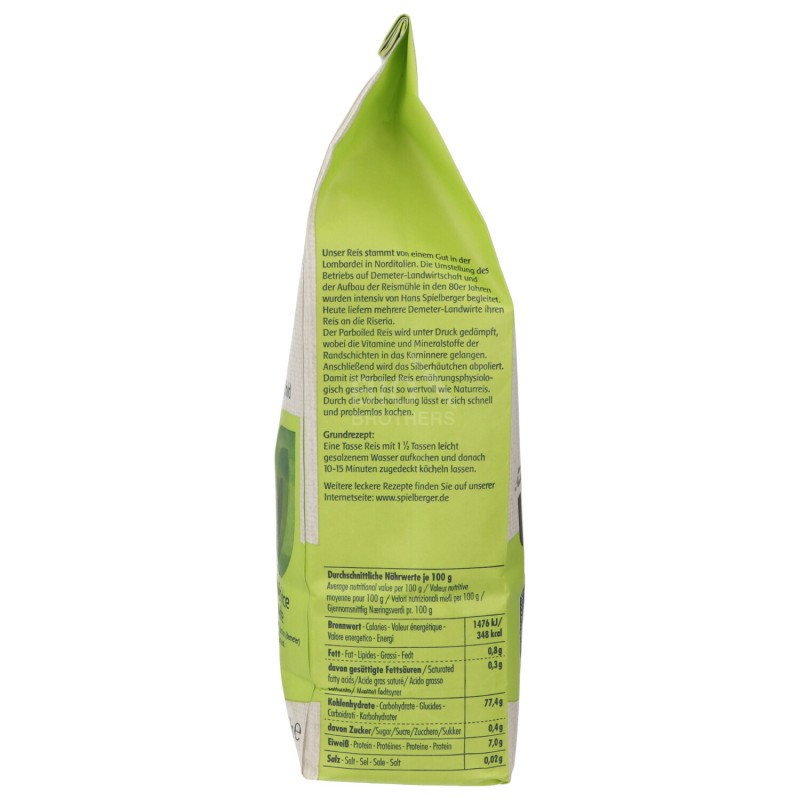 RISO PARBOILED DEMETER 1KG SPIEL.