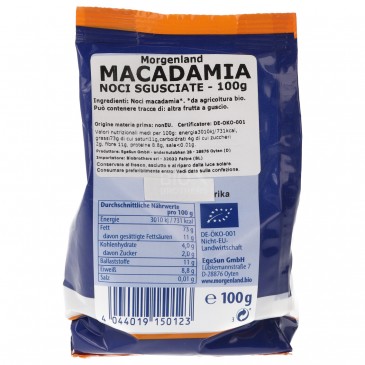 NOCI DI MACADAMIA 100G MORGENLAND NOCI DI MACADAMIA 100G MORGENLAND