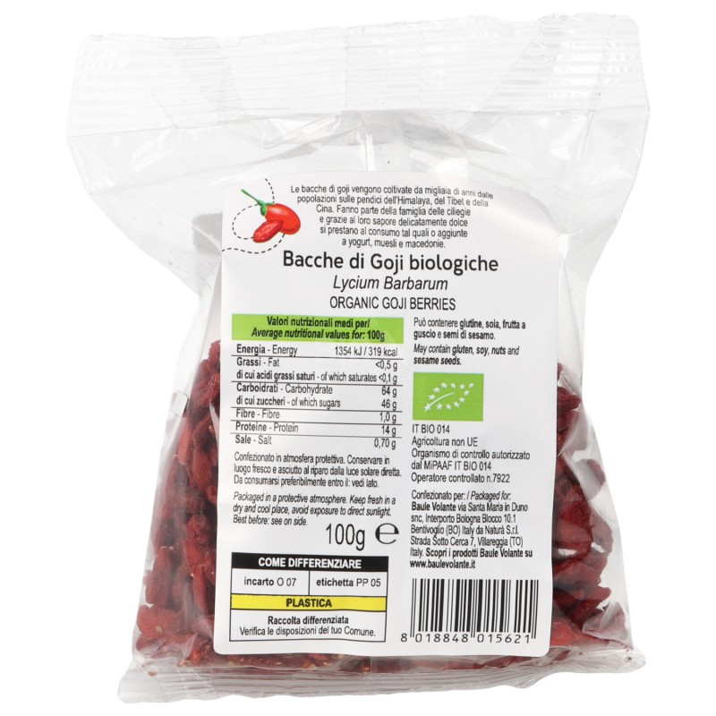 BACCHE GOJI 100G BAULE VOLANTE