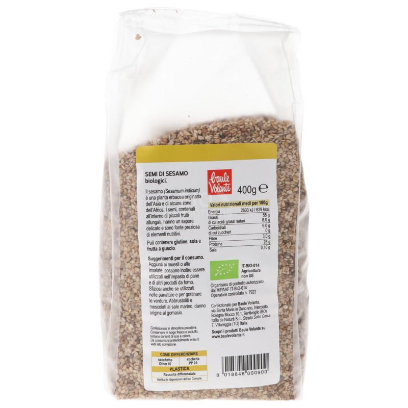 Semi di sesamo bio