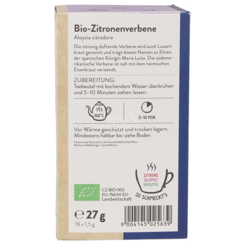 VERBENA LEMON INFUS. 18FILTR. SNN