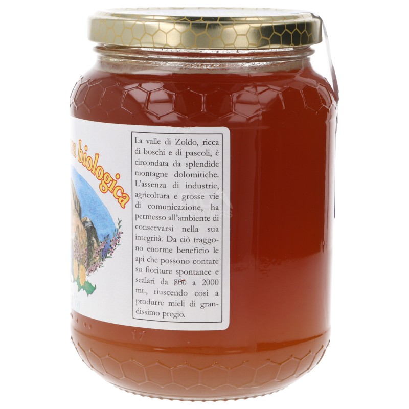 MIELE CASTAGNO TIGLIO 1KG LA SLODA