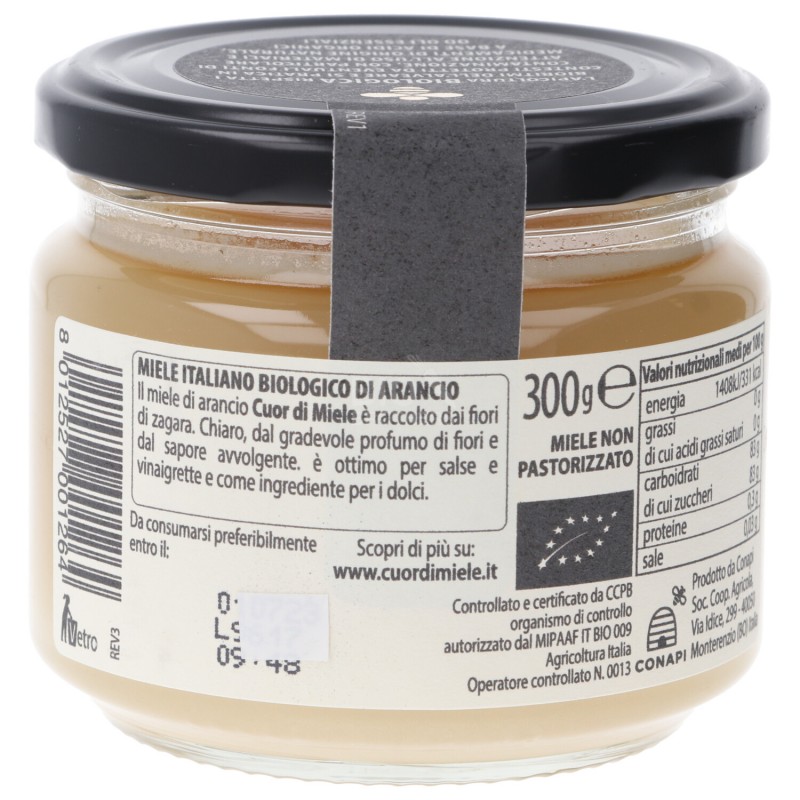 MIELE ARANCIO 300G CUORE MIELE