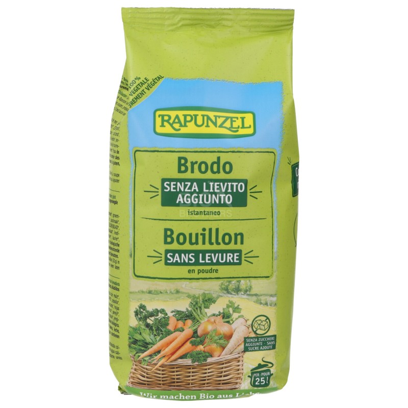 Brodo vegetale senza lievito sacchetto ricarica