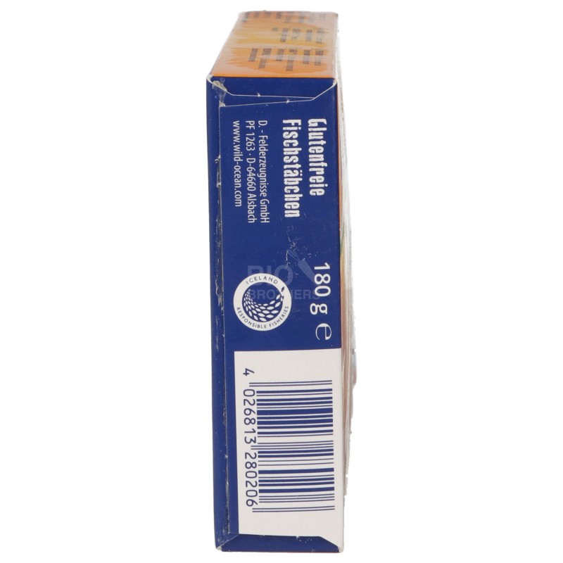 BASTONCINI PESCE SENZA GLUTUTINE 180G WILD