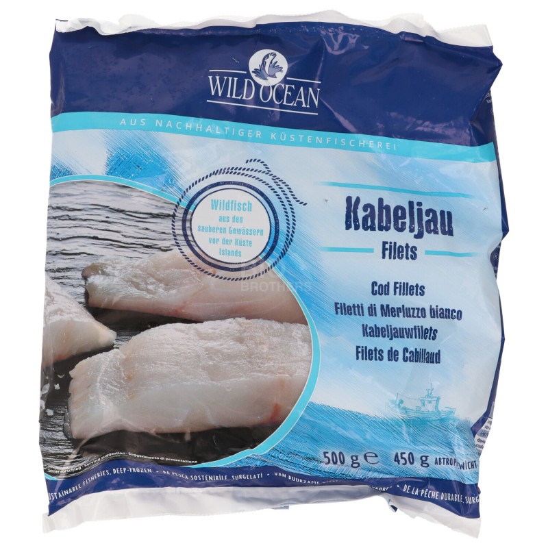 FILETTI MERLUZZO BCO 500G WILD OCEA