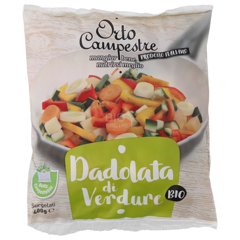 ORTAGGI MISTI DADOLATA DI VERDURE SURGELATE 400G ORTO CAMP