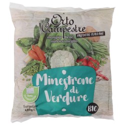 MINESTRONE DI VERDURE SURGELATE BIO 450GR CAMPESTRE