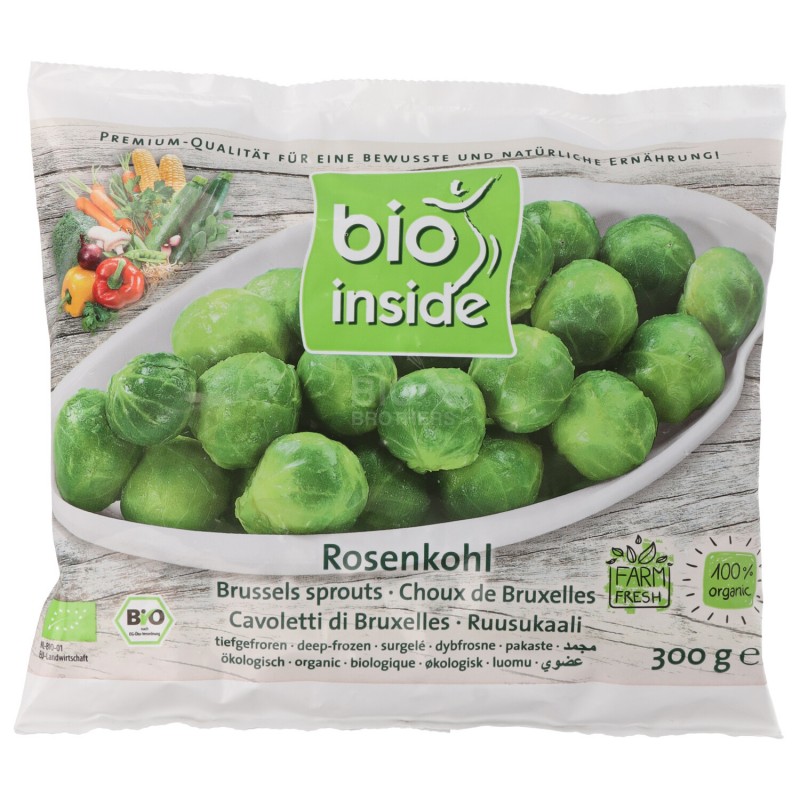 CAVOLETTI BRUXELLES SURGELATI 350G BIO INSIDE