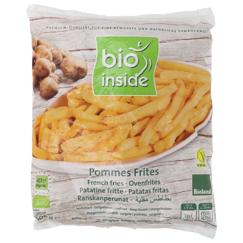 PATATINE FRITTE SURGELATE BIOLOGICHE 600G BIOINSIDE