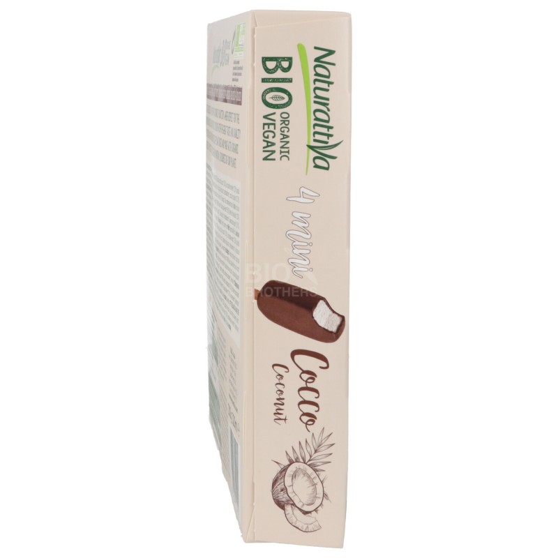 MINISTECCO BIOLOGICO AL COCCO VEGAN 4X50GR NATURATTIVA