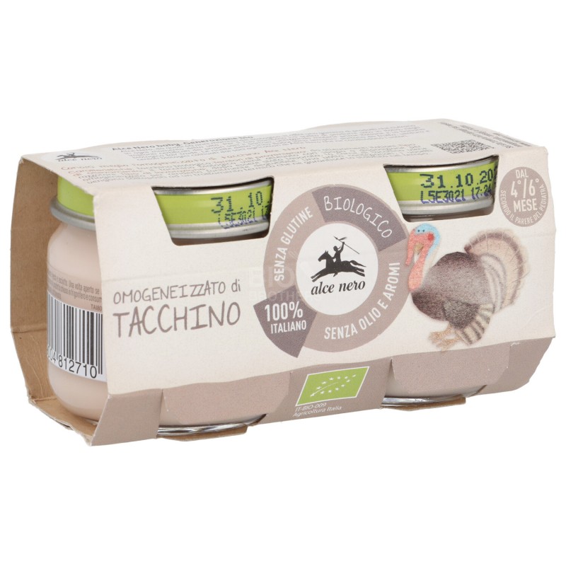 OMOG. TACCHINO 80GR ALCE NERO