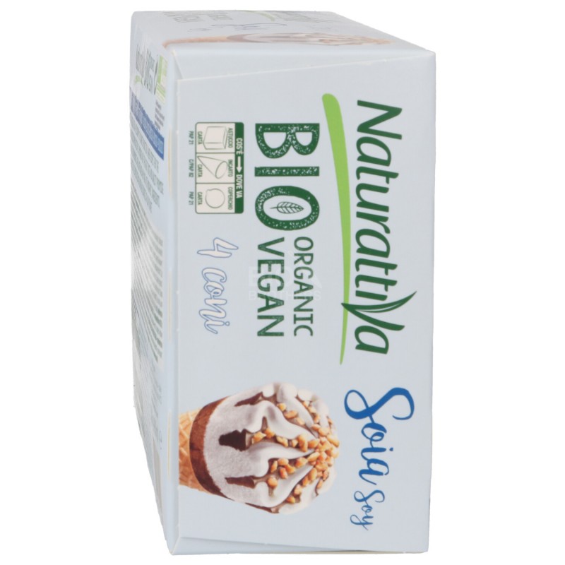 Conetti gelato alla soia bio