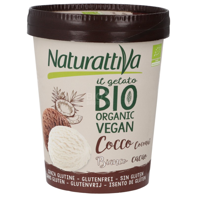 GELATO COCCO CACAO VEGAN SENZ/GLUT 300GR NATUR.