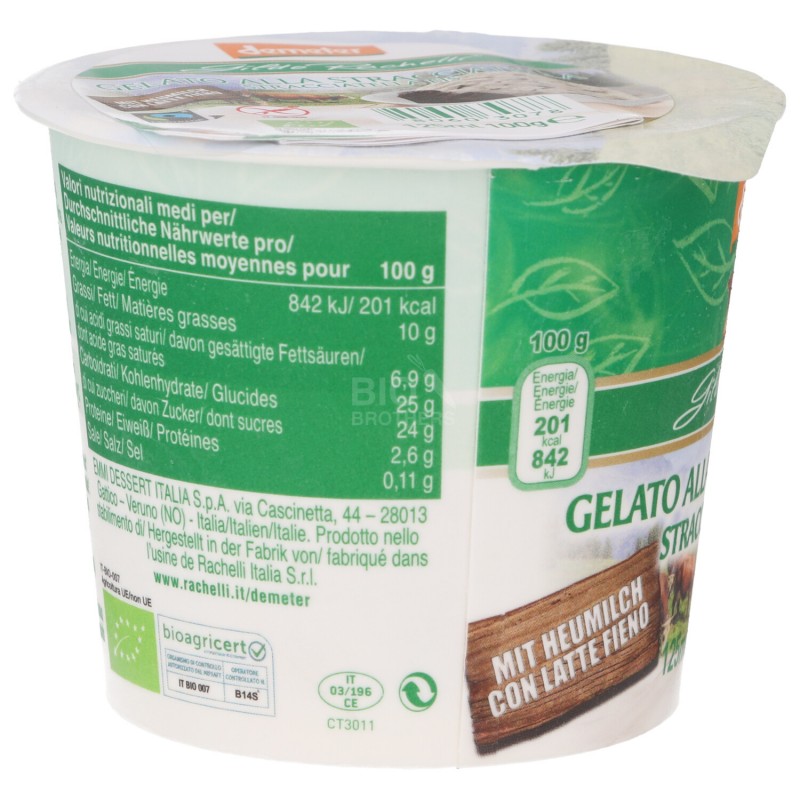 GEL. STRACCIATELLA 100GR RACHELLI