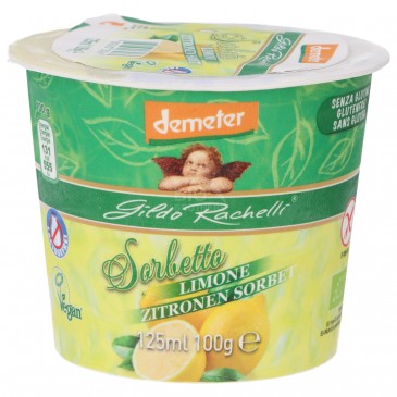 SORBETTO LIMONE BIOLOGICO SENZ/GLUT 100GR RACHELLI SORBETTO LIMONE BIOLOGICO SENZ/GLUT 100GR RACHELLI