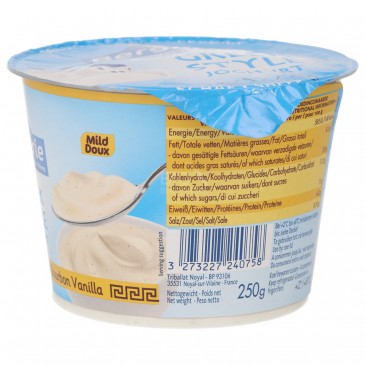 YOG.PECOR.TIPO GRECO VANIGLIA 250G BERG YOG.PECOR.TIPO GRECO VANIGLIA 250G BERG