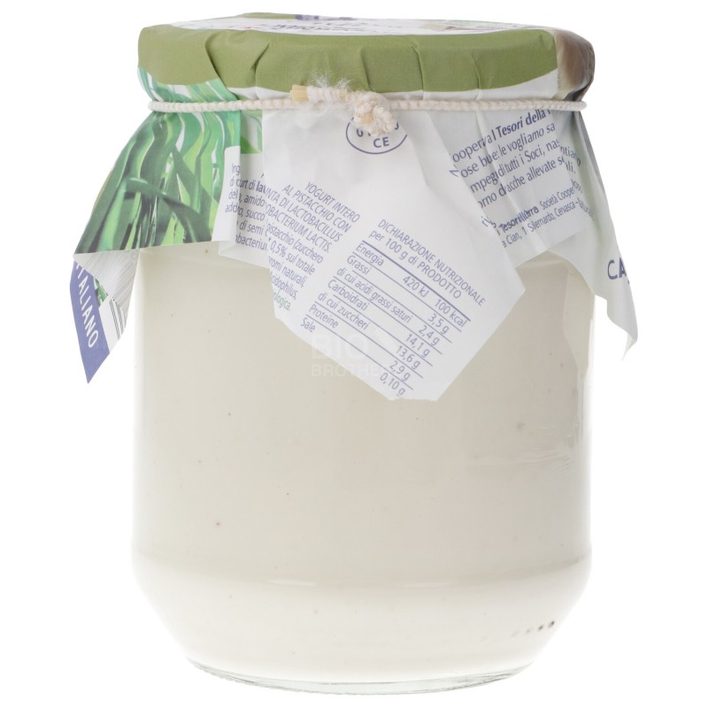 YOG. INTERO PISTACCHIO 500G CASCINA B.CA