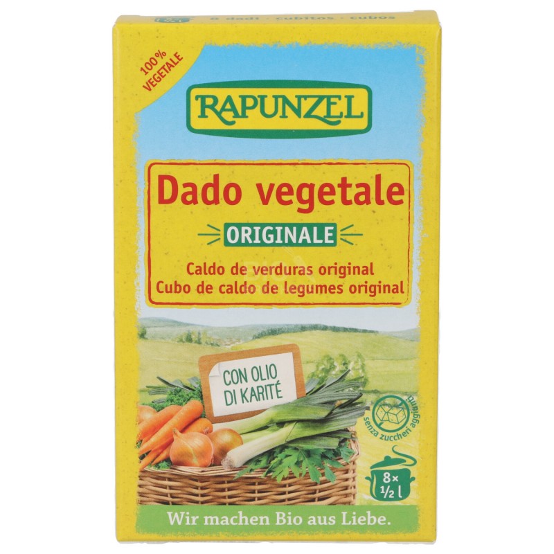 DADO VEG. C/SALE 84GR RAPUNZEL
