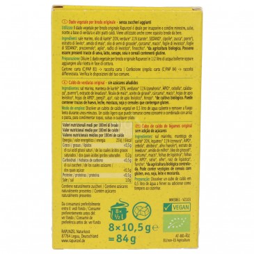 DADO VEG. C/SALE 84GR RAPUNZEL DADO VEG. C/SALE 84GR RAPUNZEL