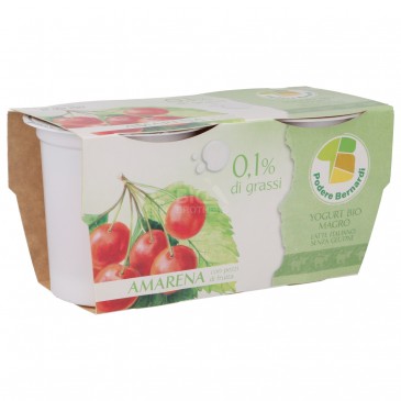 YOGURT MAGRO BIO ALL'AMARENA 2X125G BERNARDI