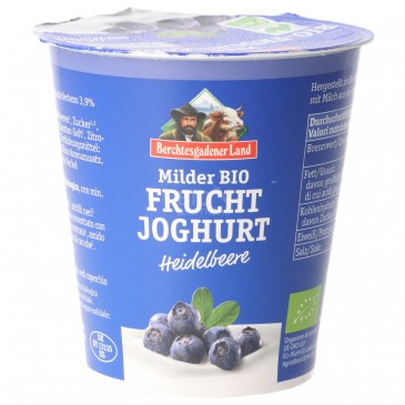 BIOGHURT AL MIRTILLO 150G BERCHTESGADENER BIOGHURT AL MIRTILLO 150G BERCHTESGADENER