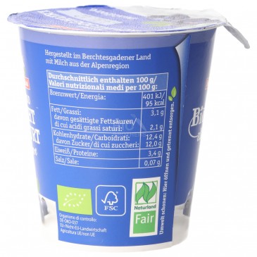 BIOGHURT AL MIRTILLO 150G BERCHTESGADENER BIOGHURT AL MIRTILLO 150G BERCHTESGADENER
