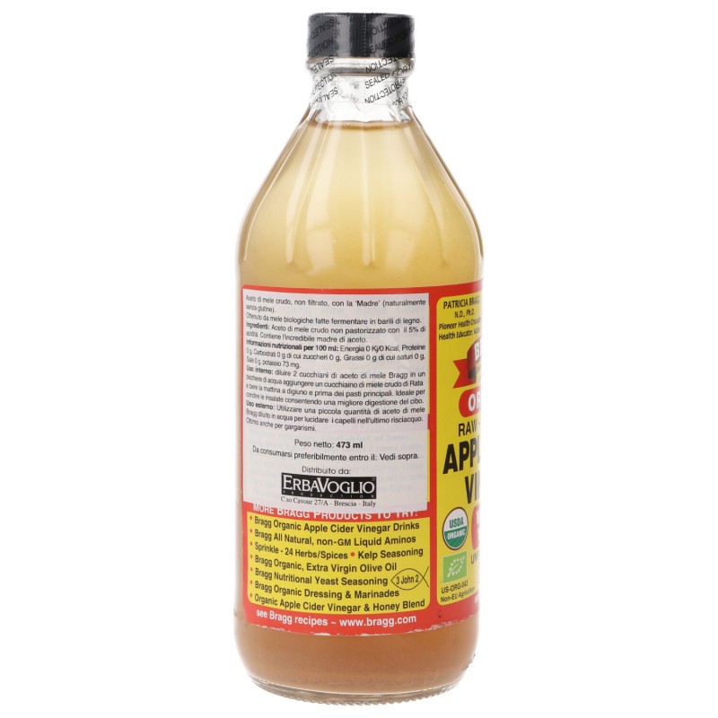 ACETO DI SIDRO CON MADRE 473ML BRAGG