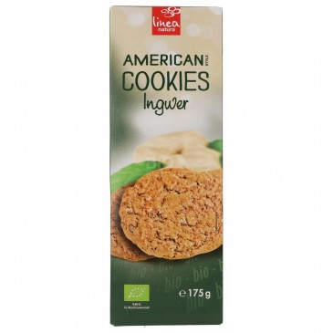 AMERICAN COOKIES ZENZERO 175G LINEAN. AMERICAN COOKIES ZENZERO 175G LINEAN.