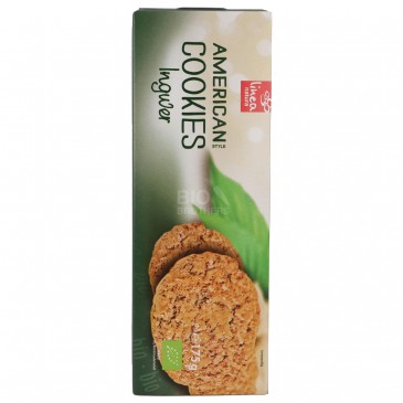 AMERICAN COOKIES ZENZERO 175G LINEAN. AMERICAN COOKIES ZENZERO 175G LINEAN.