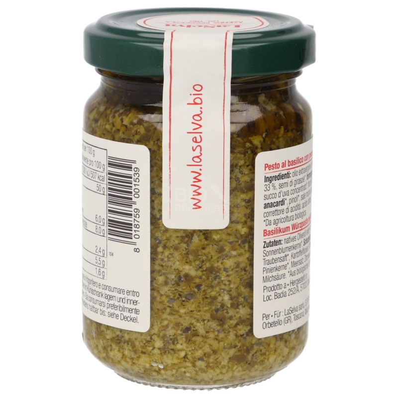 Pesto basilico e pecorino