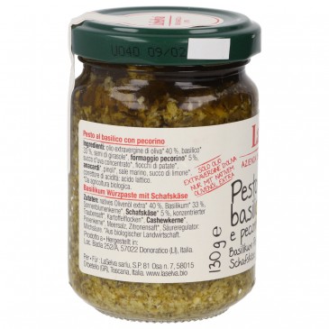 Pesto basilico e pecorino