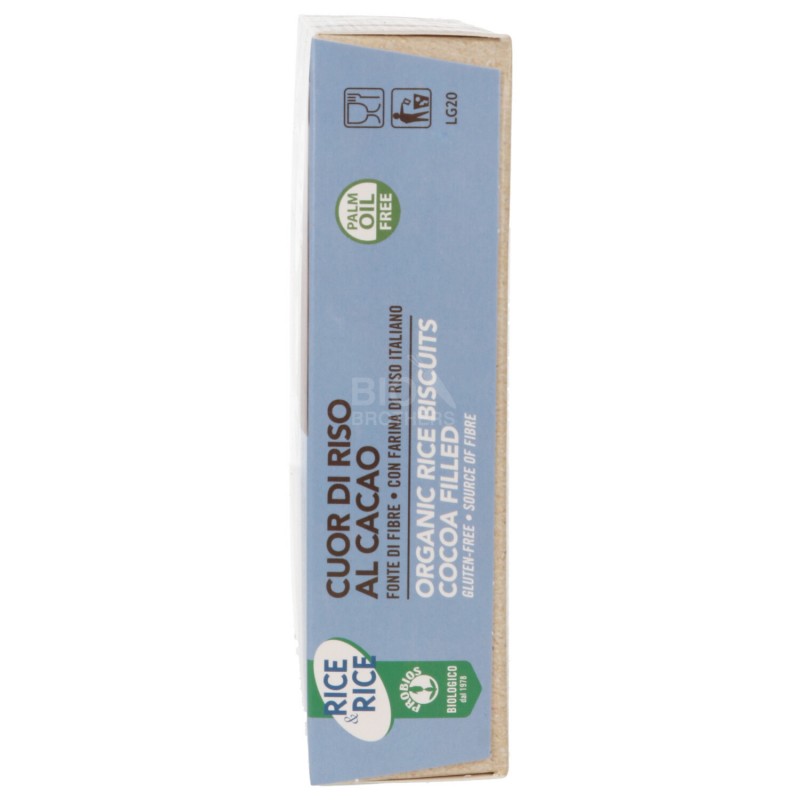 CUOR RISO S/GLUT. CACAO 6X33GR RICE