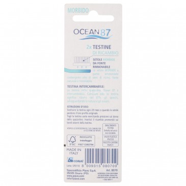 RICAMBI NYLON MORBIDO 2PZ OCEAN RICAMBI NYLON MORBIDO 2PZ OCEAN