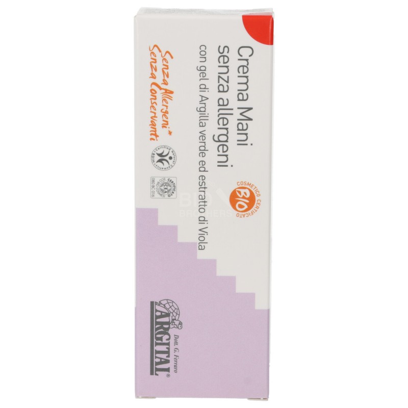 CREMA MANI SENZA ALLERGENI 50ML ARGITAL
