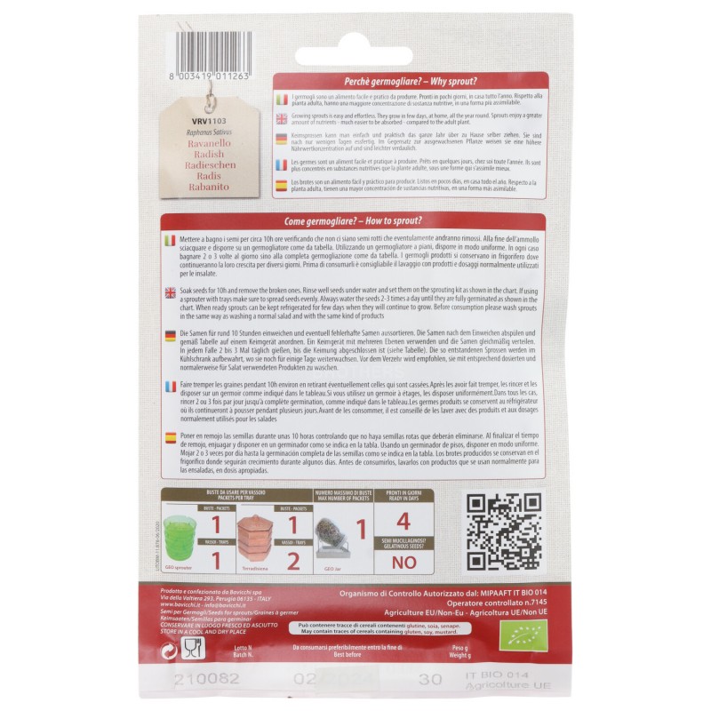 SEMI RAVANELLO 30GE GERM. GEO