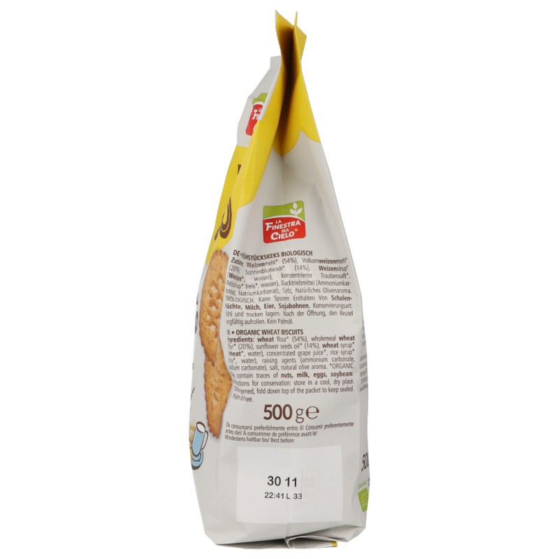 BISCOTTI DEL MATTINO 500GR FINESTRA