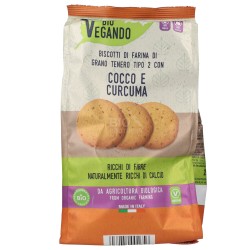 BIVEG.BISC.COCCO CURCUMA 250GR SLS