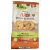 Biscotti di farro con gocce di cioccolato vegan