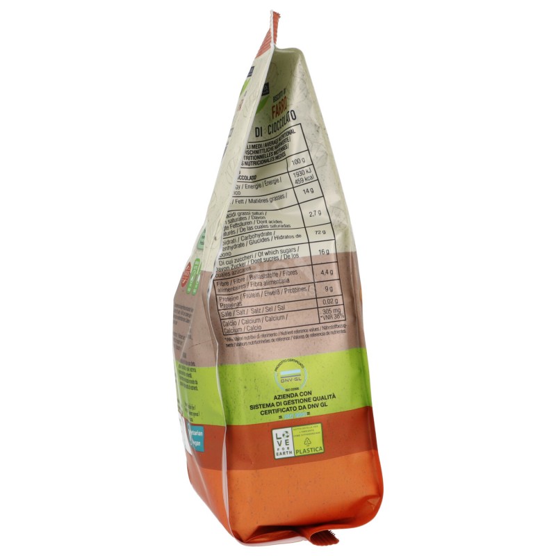 BISC. FARRO GOCCE CIOCC. VEGAN 250GR