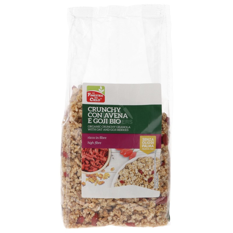 CRUNCHY AVENA GOJI 375G FINESTRA