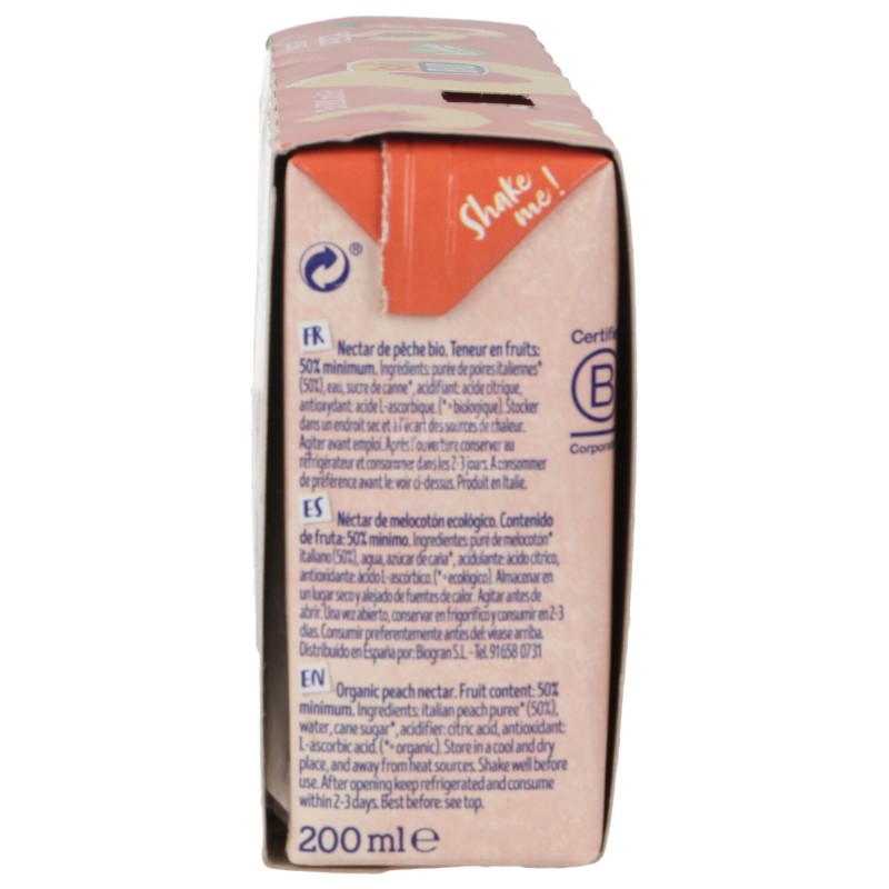 NETTARE DI PESCA 3X200ML ISOLABIO