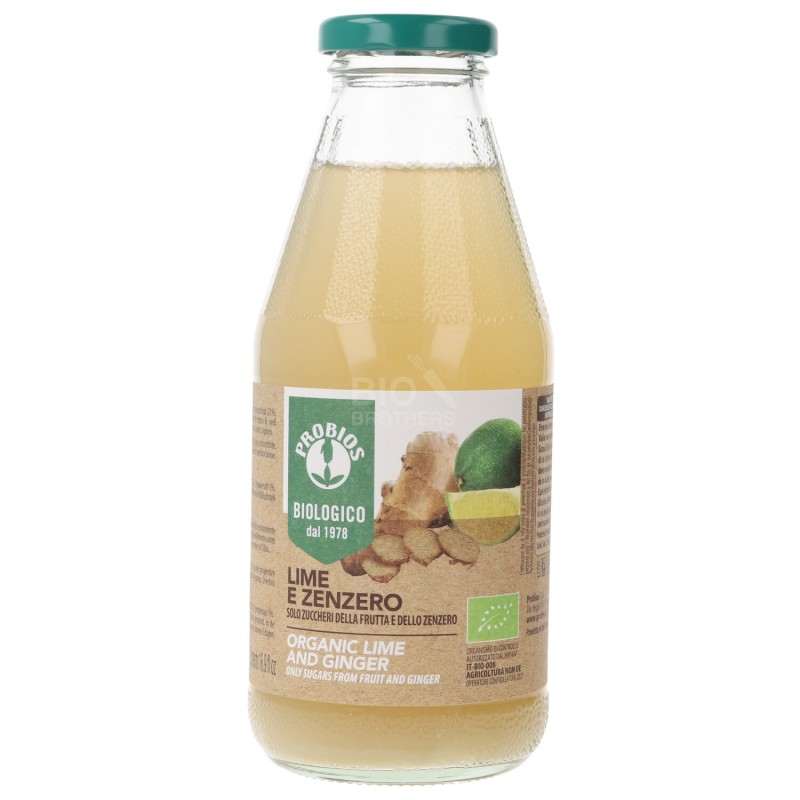SUCCO LIME ZENZERO 550ML PROBIOS