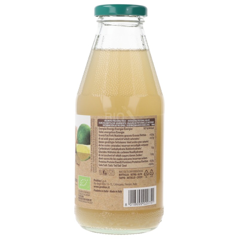 SUCCO LIME ZENZERO 550ML PROBIOS
