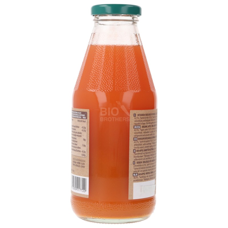 SUCCO MELA CAROTA 500ML PROBIOS
