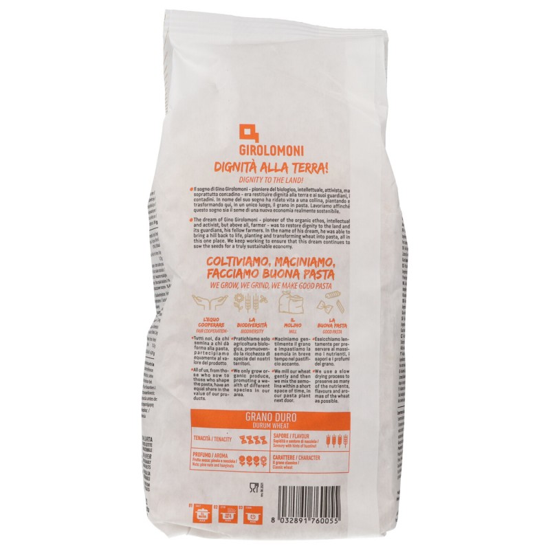 Fusilli bio pasta di semola di grano duro