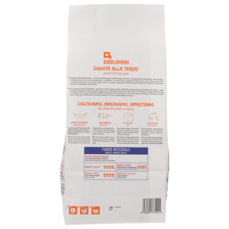 Penne di farro integrale bio