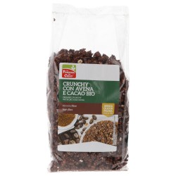 Crunchy avena e cacao bio