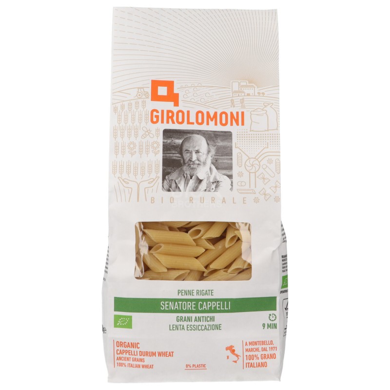 Pasta penne di grano duro cappelli bio